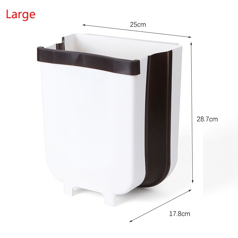 Mounted Hanging Trash Can