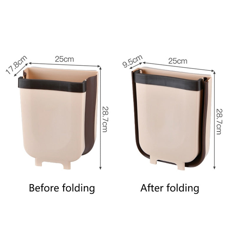 Mounted Hanging Trash Can