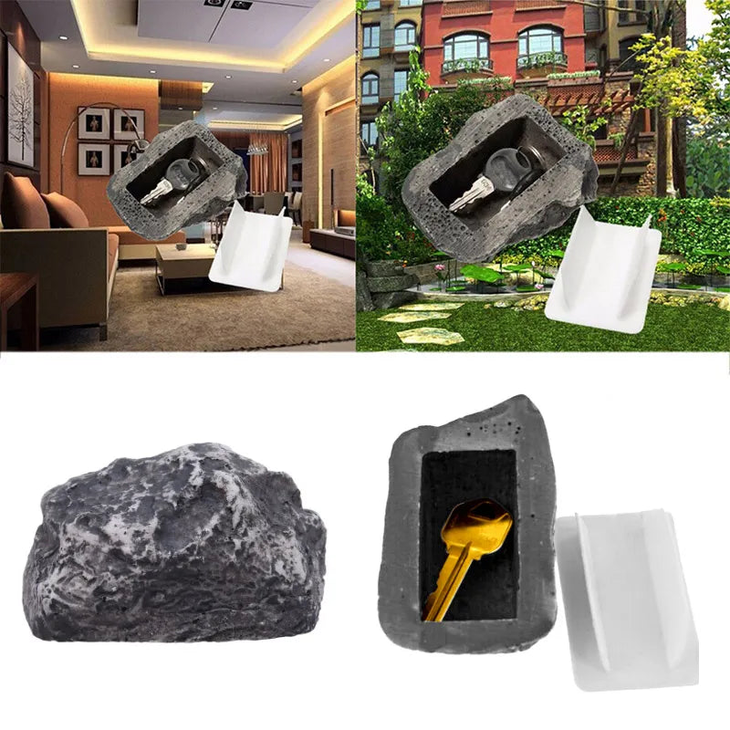 Hide-a-Spare-Key Fake Rock