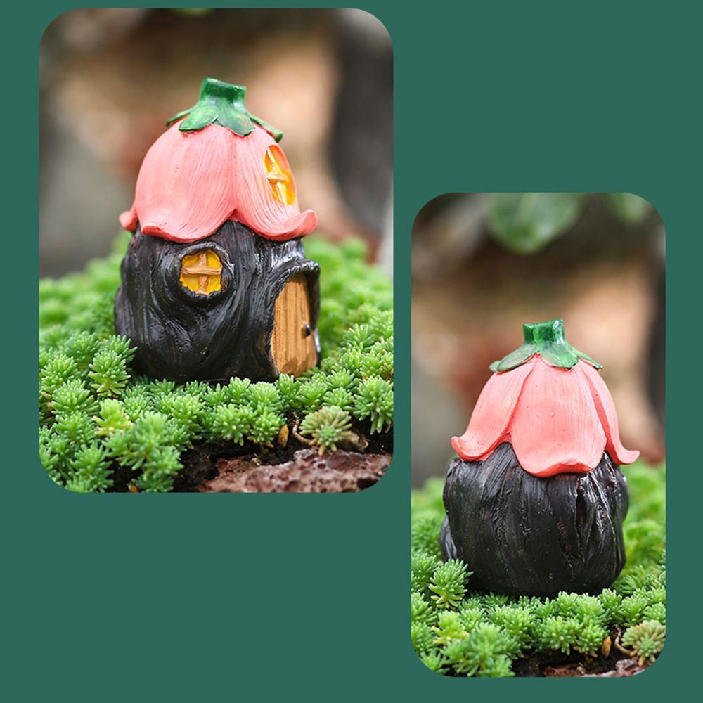 Garden Mushroom Figurines