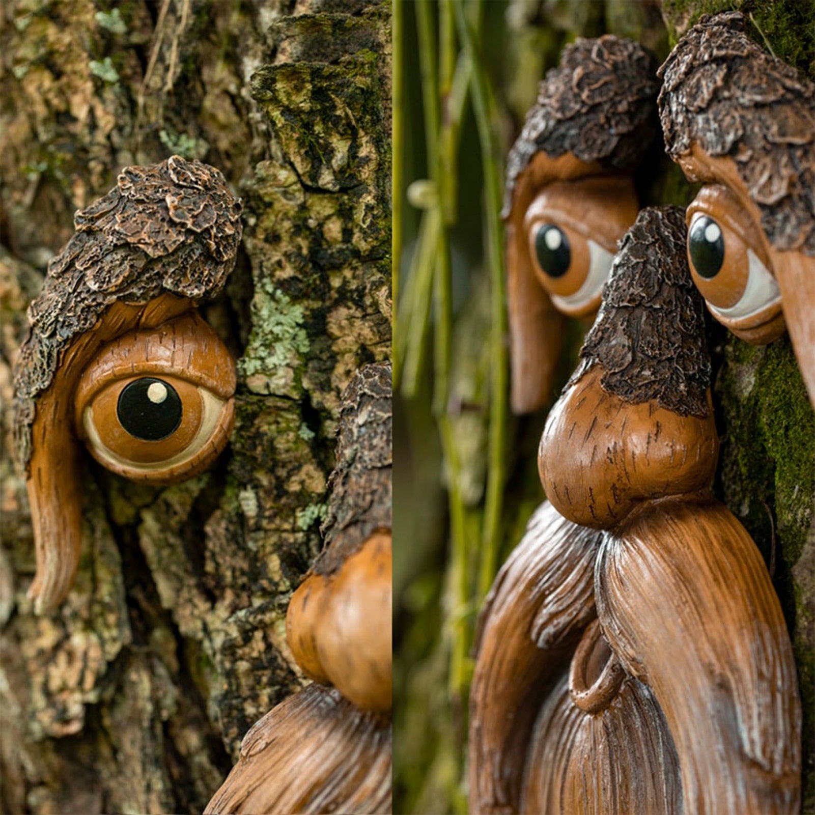 Tree Faces Decor