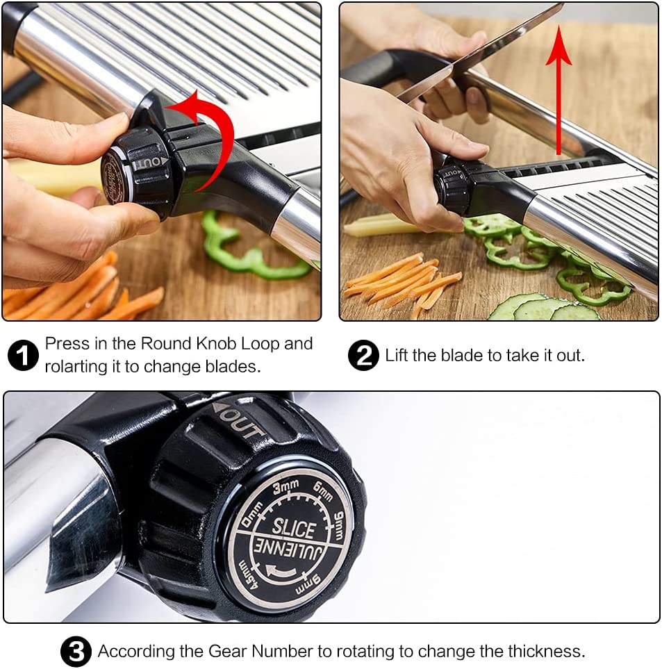 Mandoline Vegetable Slicer