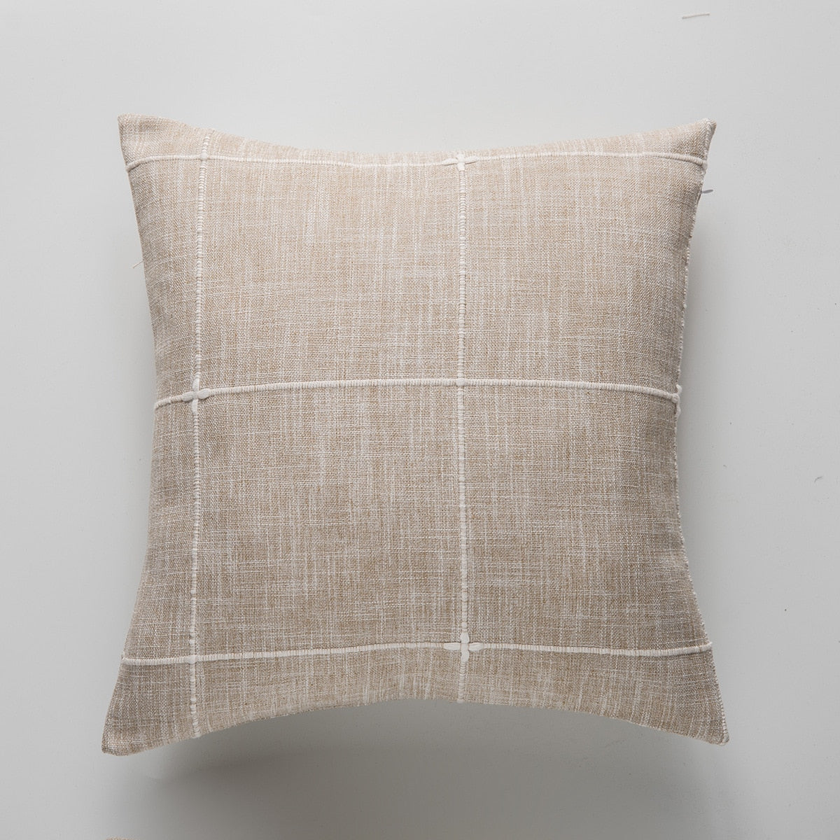 Simple Plaid Cushion Cover