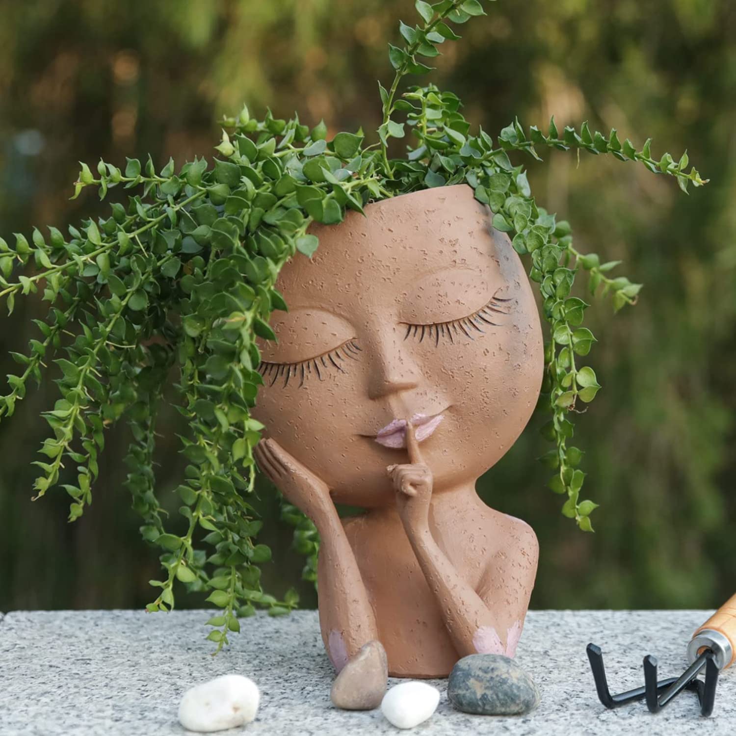 Face Flower Garden Pot