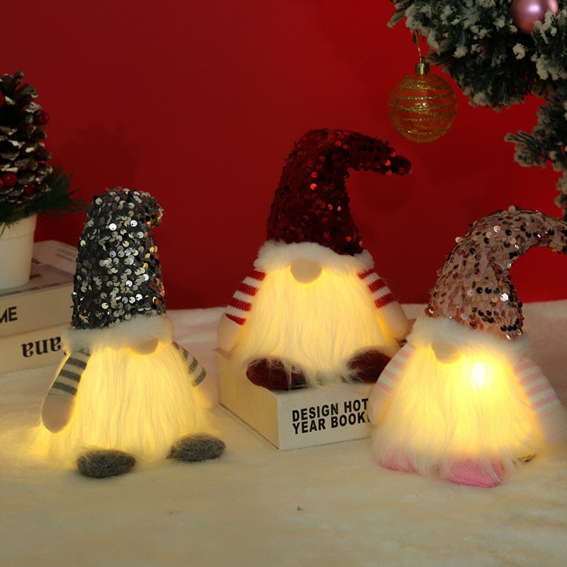 Christmas Gnome Elf Lights