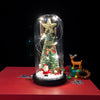 LED Christmas Decoration In Glass