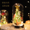 LED Christmas Decoration In Glass