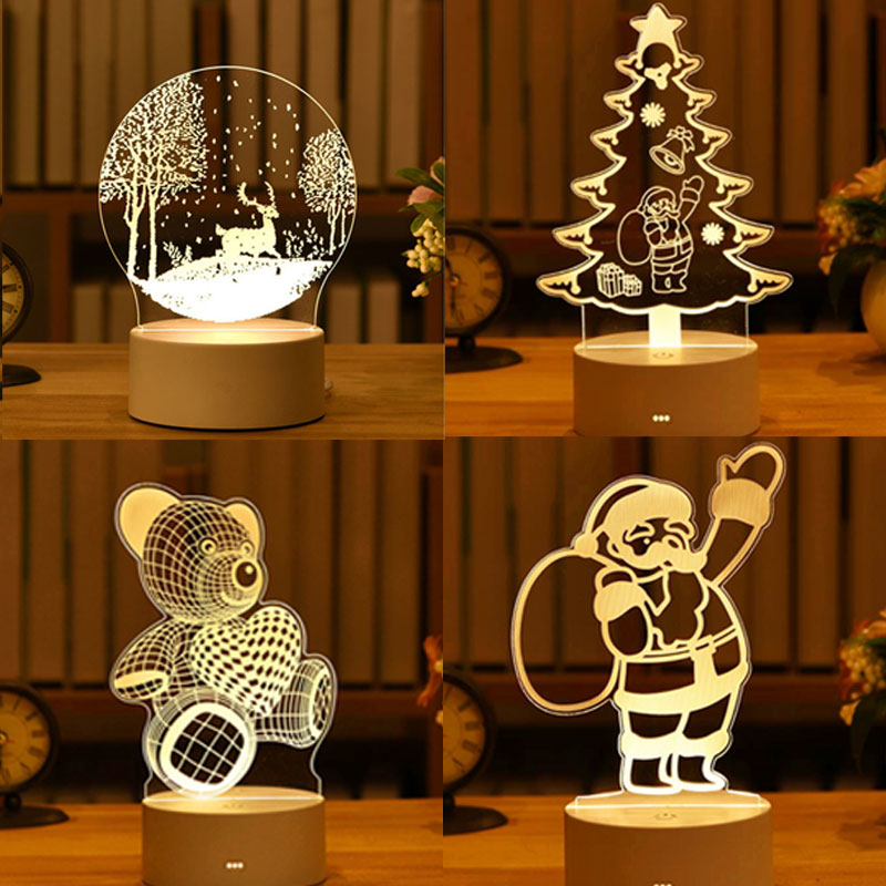 Christmas 3D Lamps