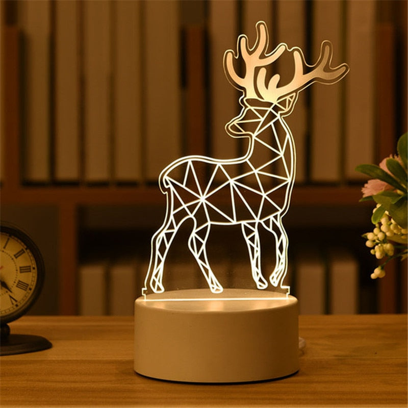 Christmas 3D Lamps