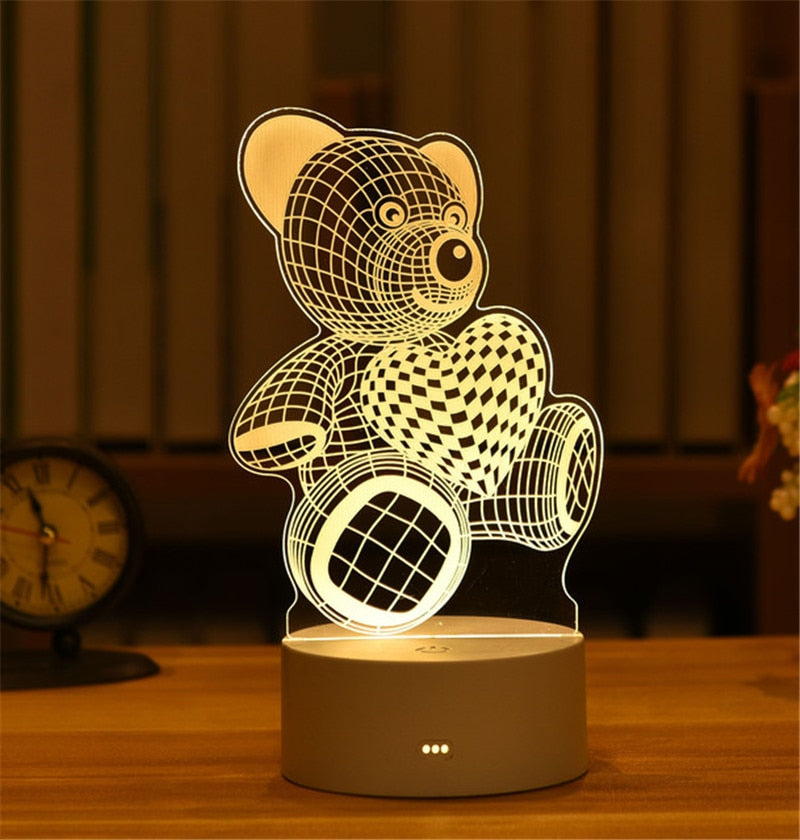 Christmas 3D Lamps