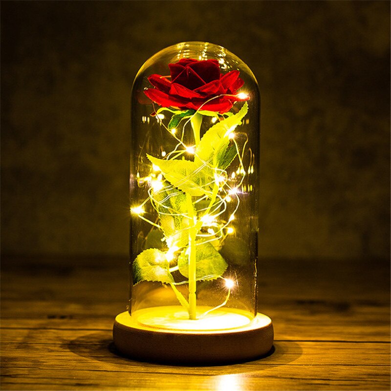 LED Christmas Decoration In Glass