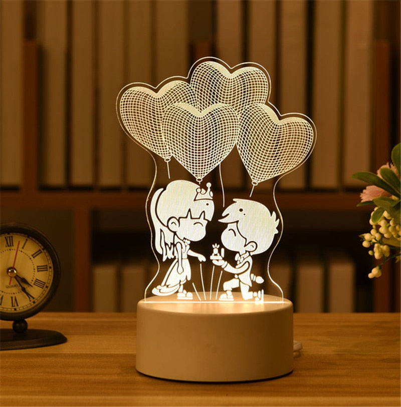 Christmas 3D Lamps