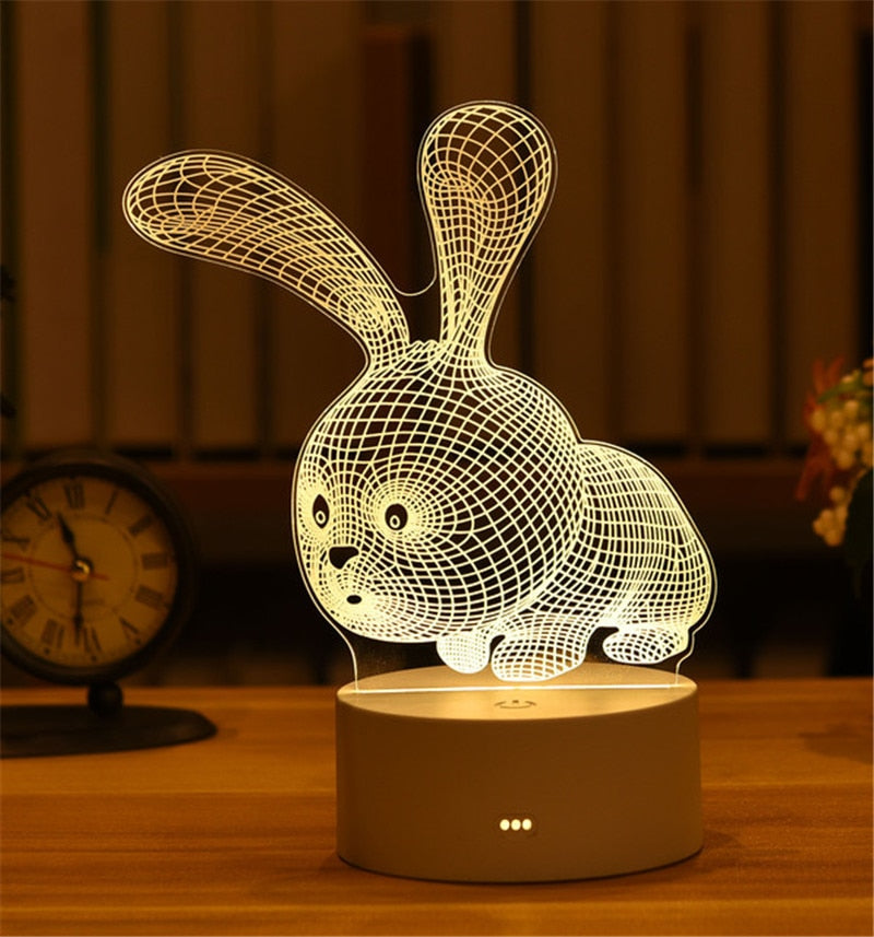 Christmas 3D Lamps