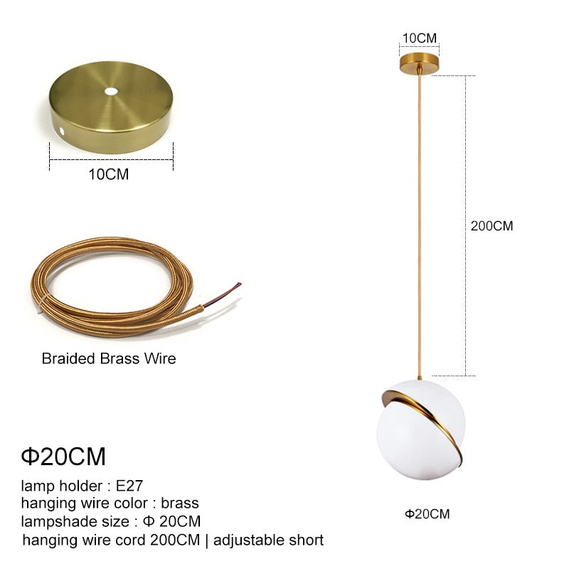 Nordic Modern LED Pendant Lights