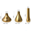 Luxury Plated Gold Vase